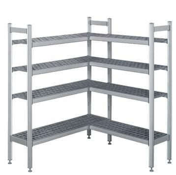 Ράφια αλουμινίου κατασκευασμένα κατά ISO22000 προδιαγραφών HACCP.